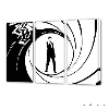 James Bond - 007 - Leinwand, Kunst, Kunstwerk